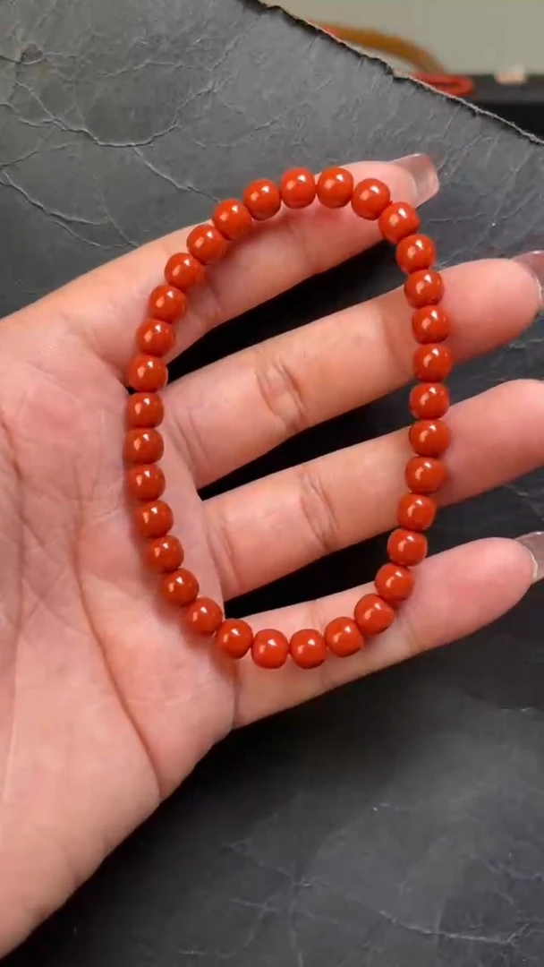 未镶嵌79南红玛瑙手串