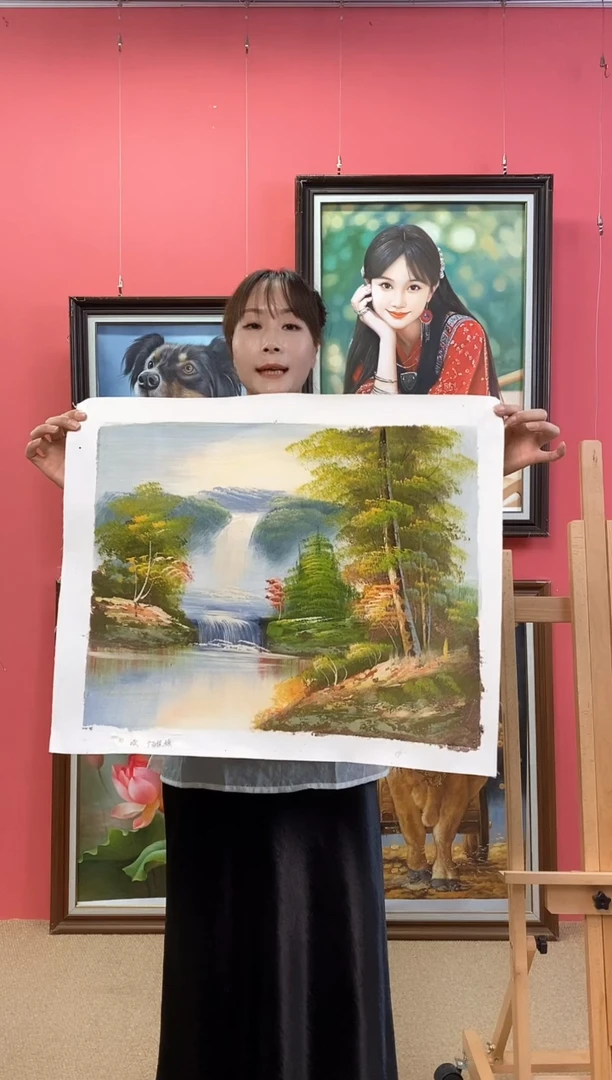 油画都***多尺寸40*50画芯（不含框）
