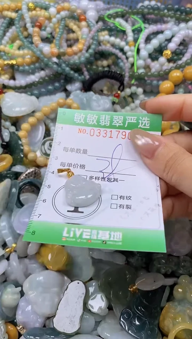 颈饰未镶嵌翡翠闪购0331790