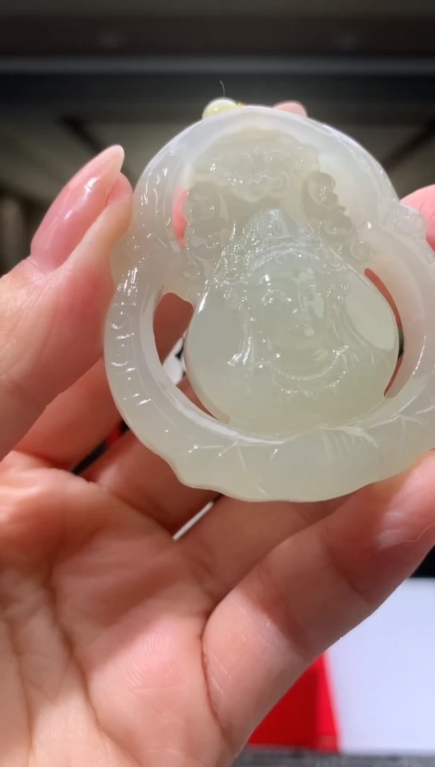 颈饰未镶嵌和田玉103037多样性发一