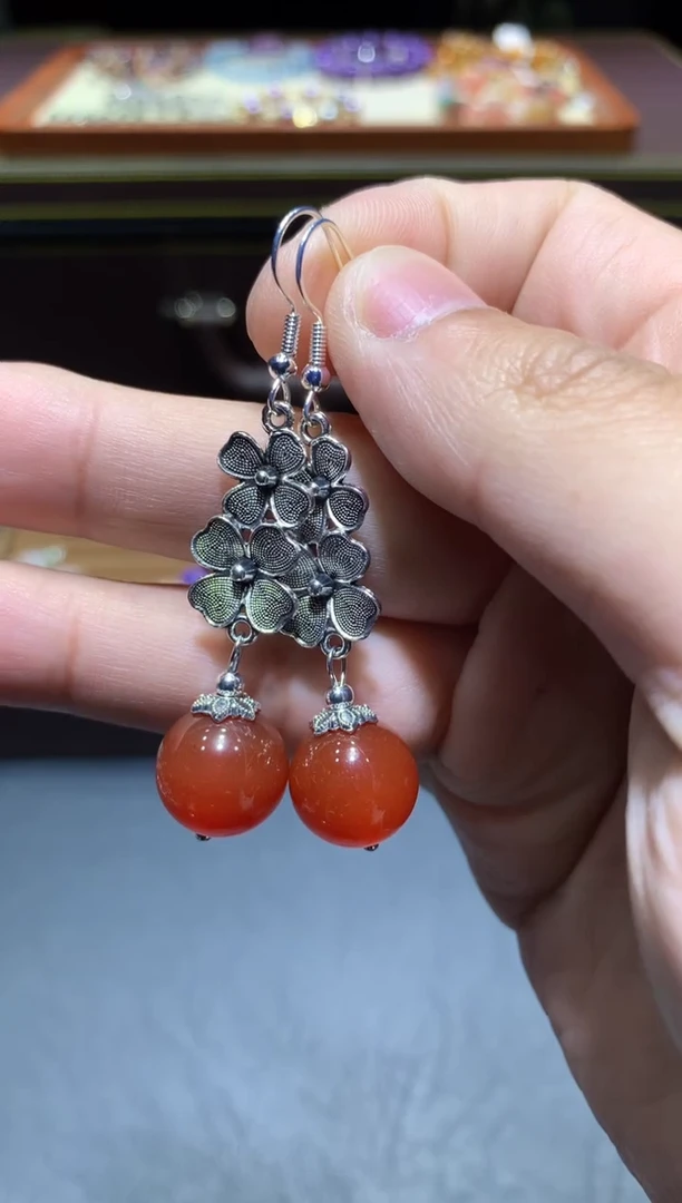 【闪购商品】玛瑙/玉髓冰红未镶嵌T13