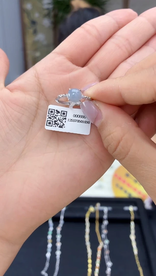 银S925镶嵌戒指翡翠111111111