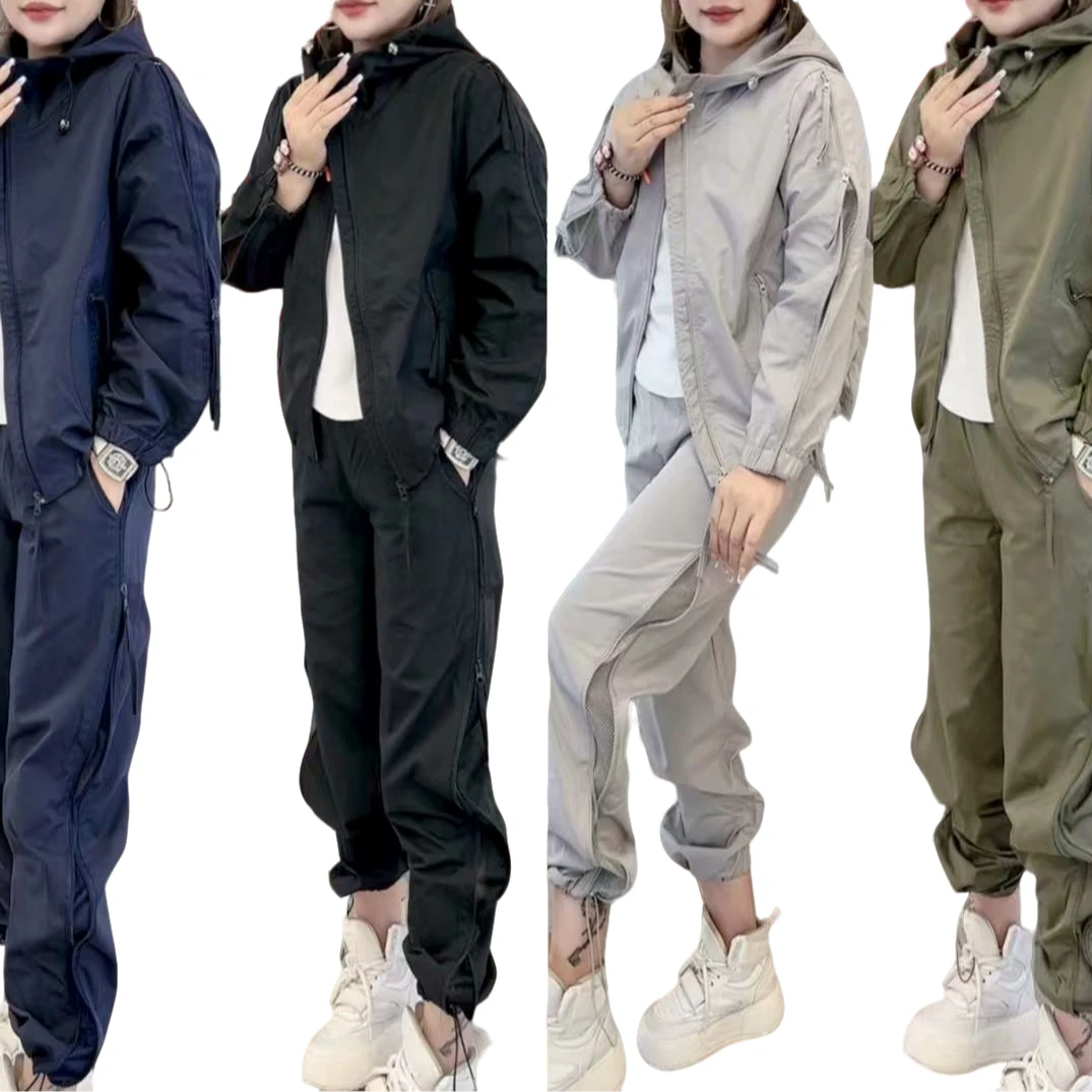 562新款休闲t运动套装上衣+裤子户外百搭宽松潮流潮流