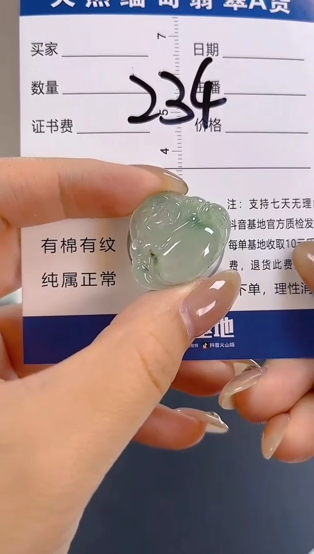 颈饰未镶嵌翡翠纯天然缅甸翡翠A货