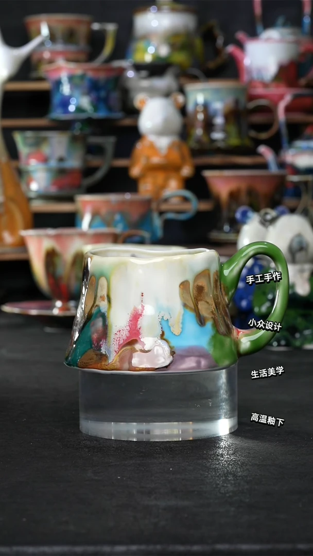 设计师款景德镇森涩手创陶瓷（食品级）308