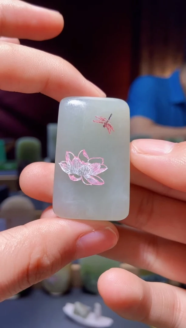 和田玉未镶嵌挂件yc