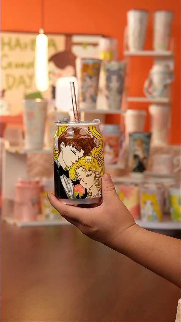景德镇手工手绘文创陶瓷杯（微瑕）