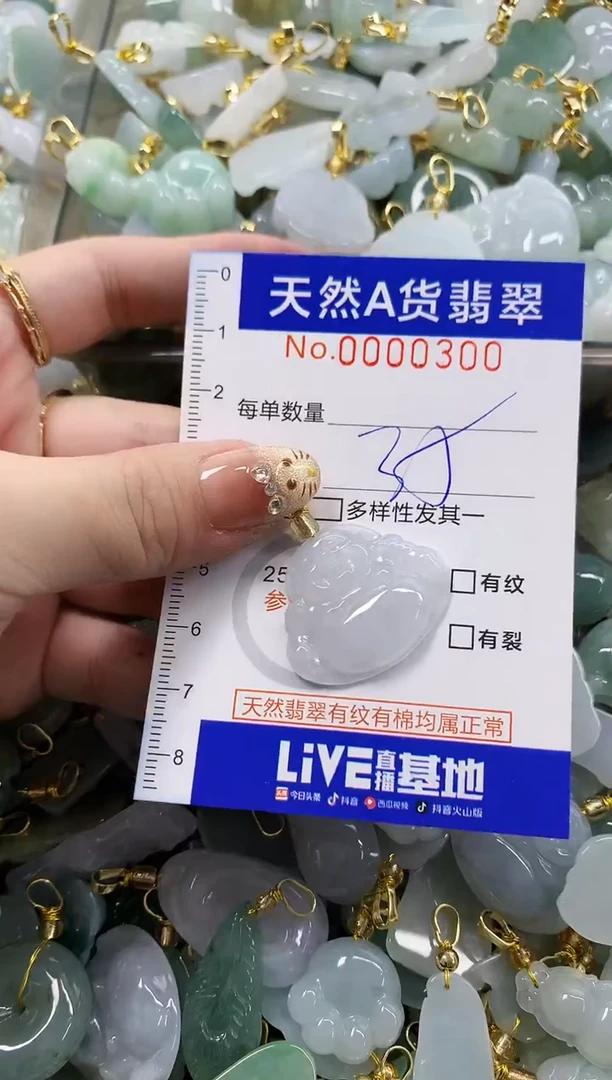 颈饰未镶嵌翡翠天然A货翡翠