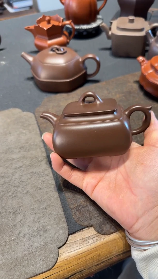 【闪购商品】紫砂茶壶长四方 紫砂壶