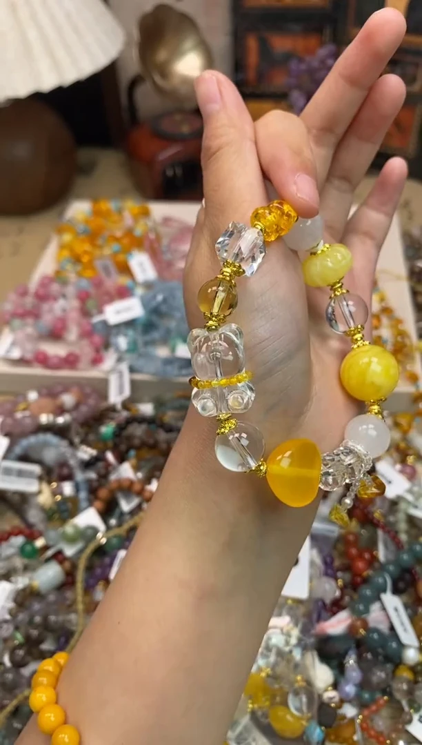 未镶嵌手链水晶455人工压电水晶