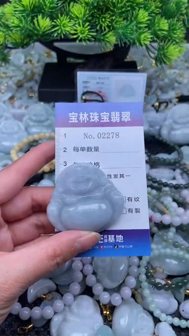 颈饰未镶嵌翡翠天然缅甸翡翠2278
