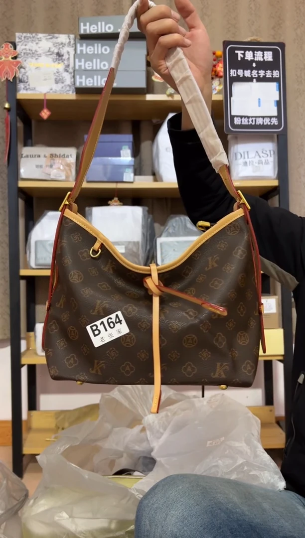 小牛剖层皮革老张家女包  164