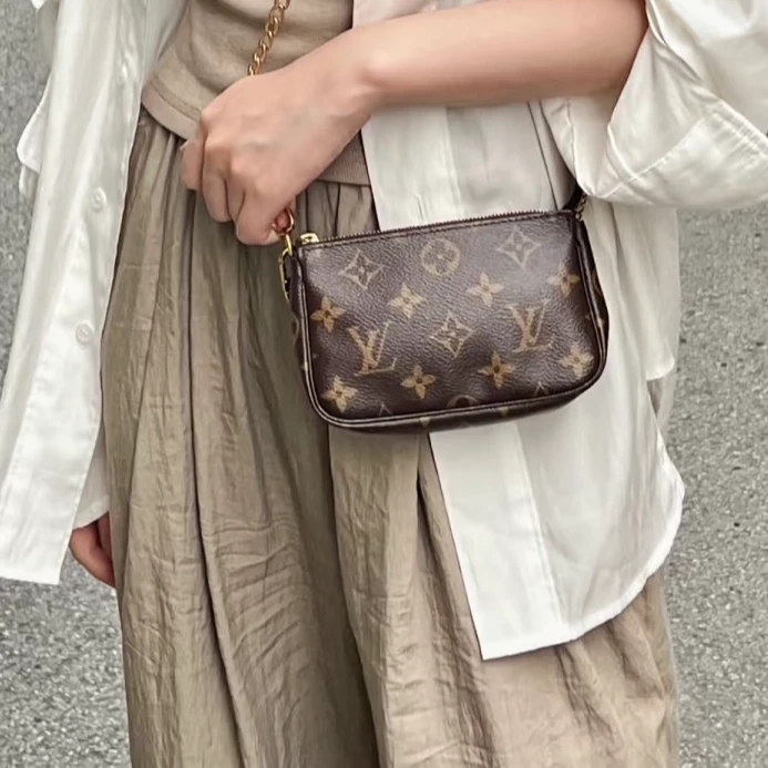 95新 LouisVuitton/路易威登 LV/老花麻将包/小/pj07125209/5209