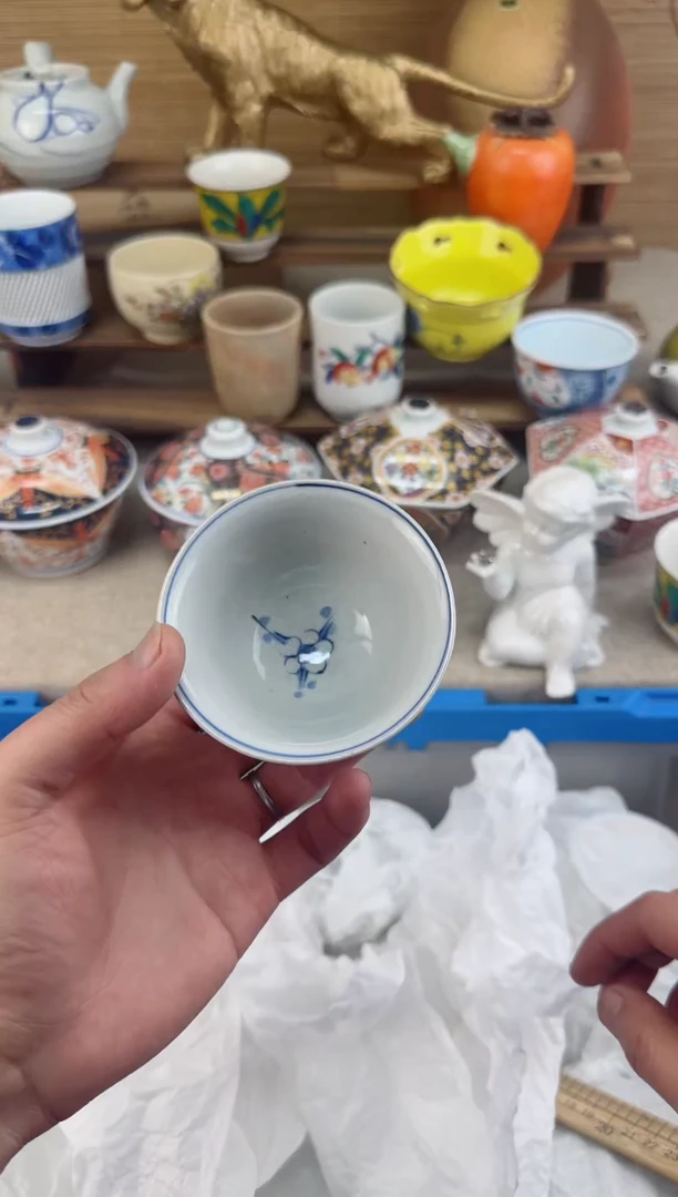 【闪购商品】瓷片茶盏陶瓷陶片6