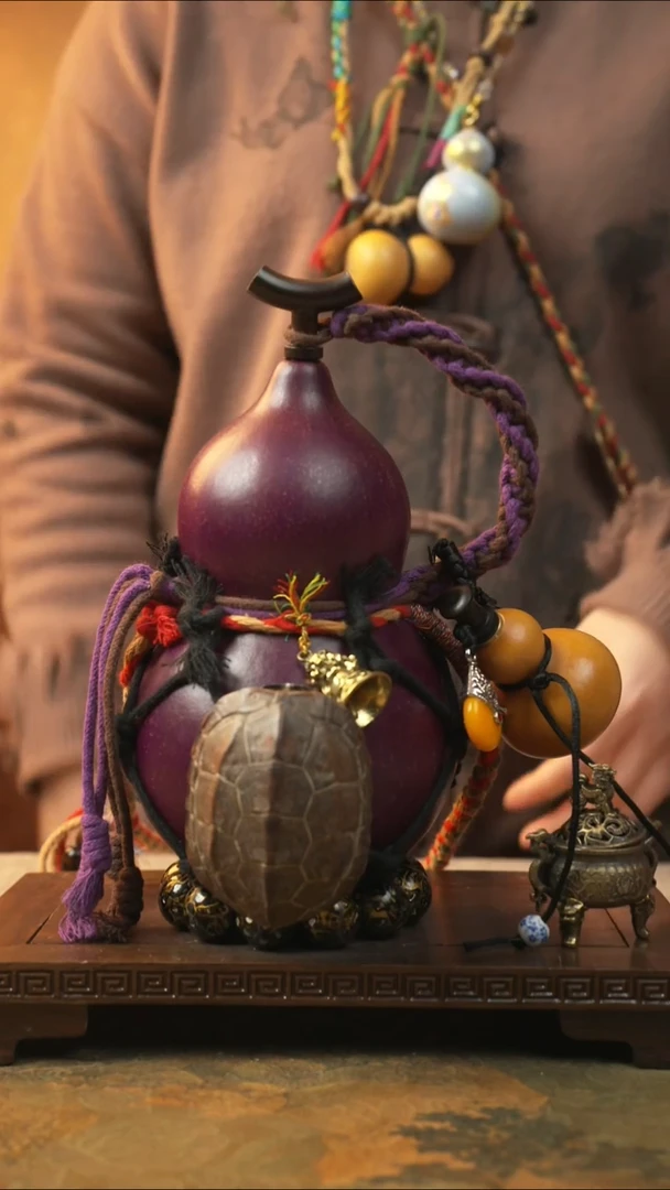 547大漆一物一拍记葫堂出品【不带手串】