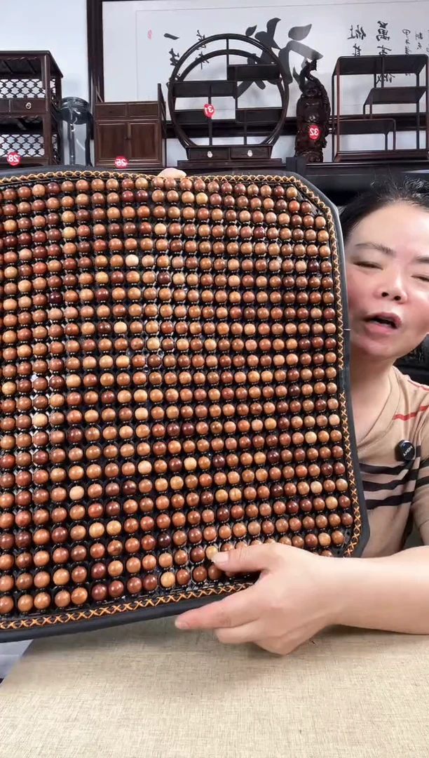 木坐垫老李红木工艺品