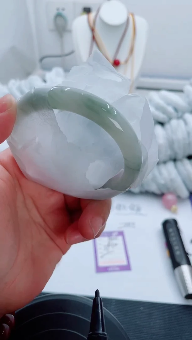 石英质玉手镯未镶嵌B101-59-60