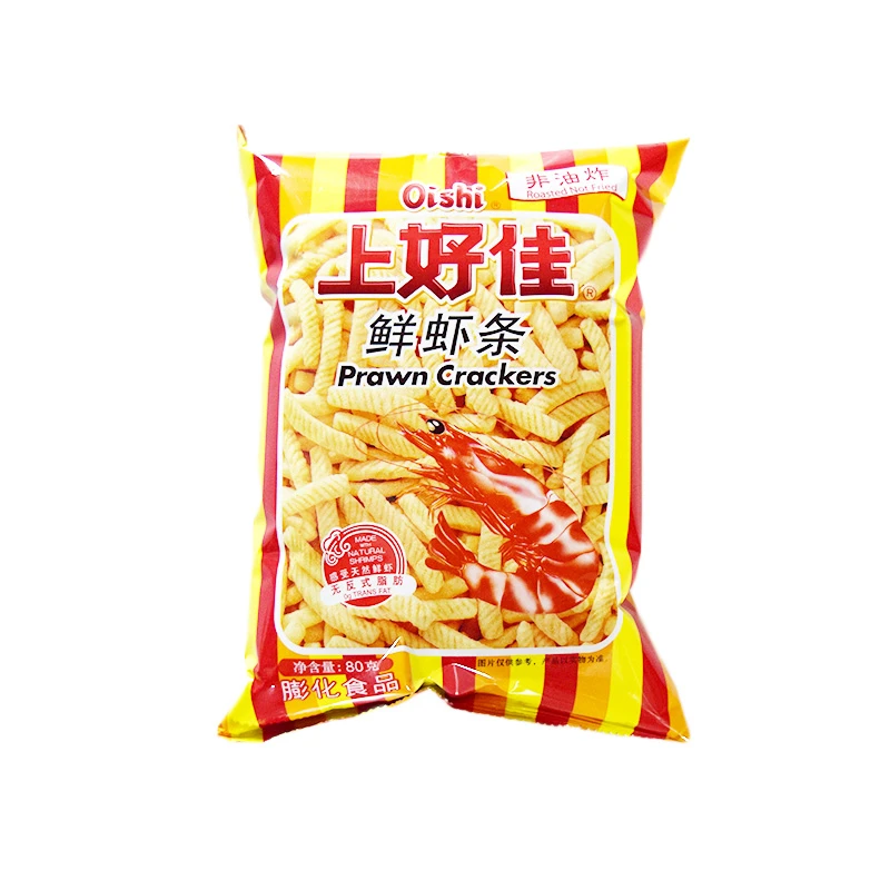 上好佳鲜虾条80g/袋