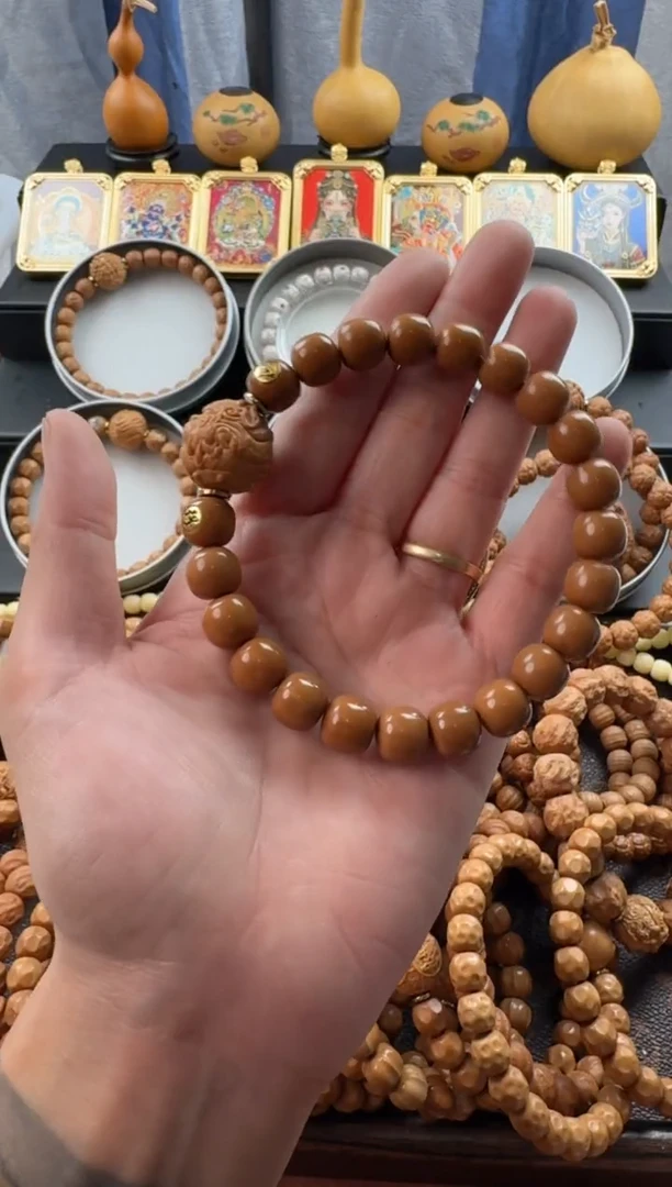 手串猴头核桃老型双标瑕疵款送单颗雕刻