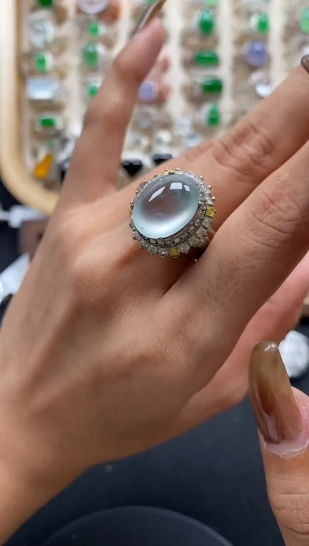 未镶嵌戒指翡翠缅甸天然a货翡翠