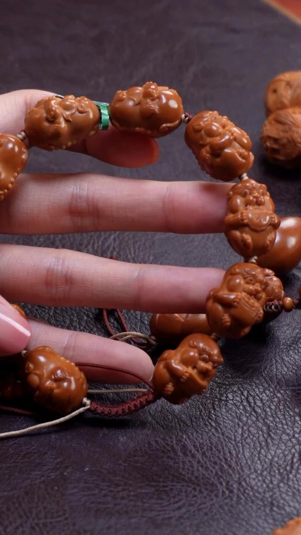橄榄核手串/手链吞金兽