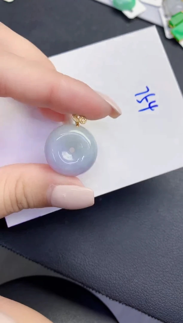 颈饰未镶嵌翡翠缅甸天然翡翠A货