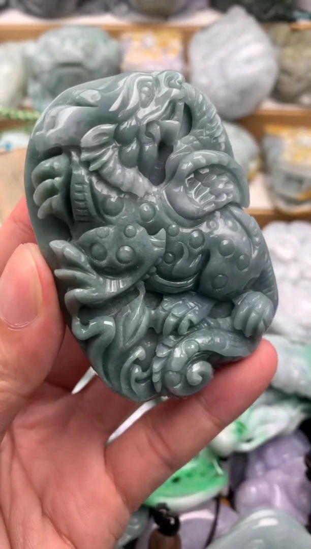 吊坠(不含链)未镶嵌翡翠1