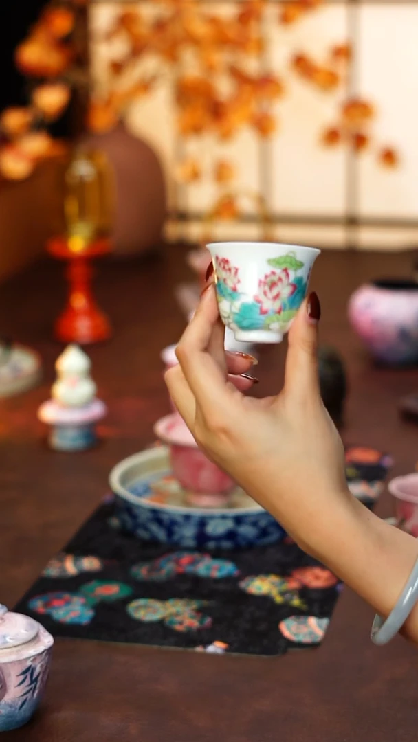 1111十二花神小杯荷花