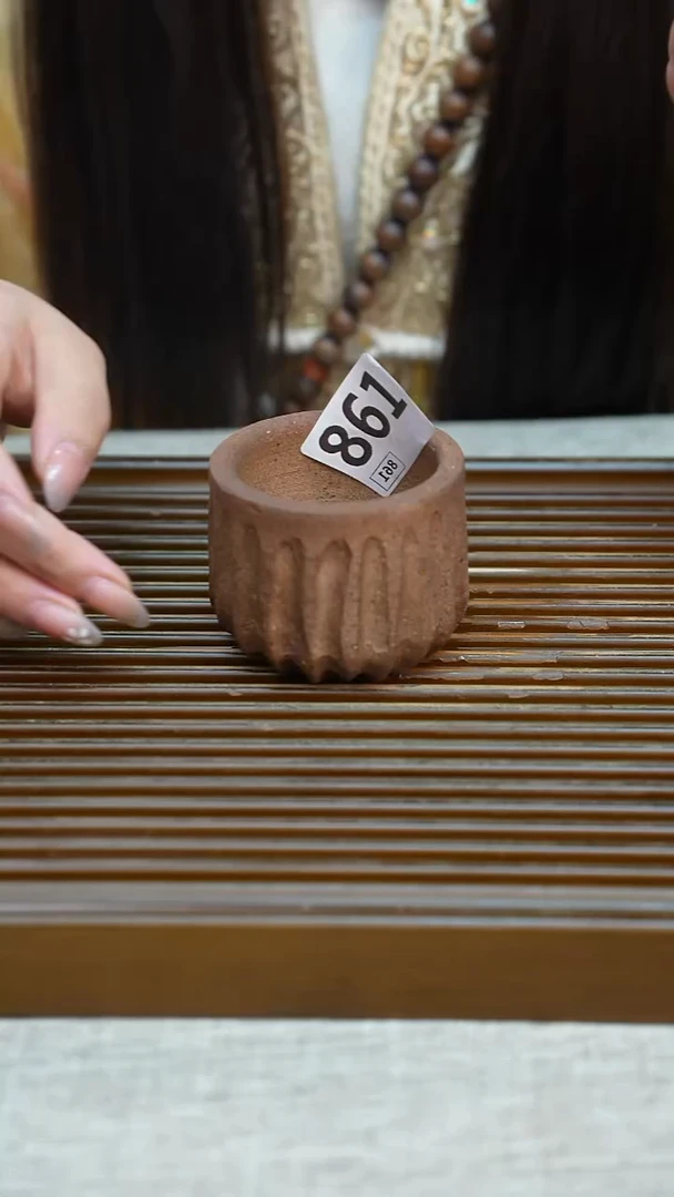 纯手工粗陶茶具每一只不一样