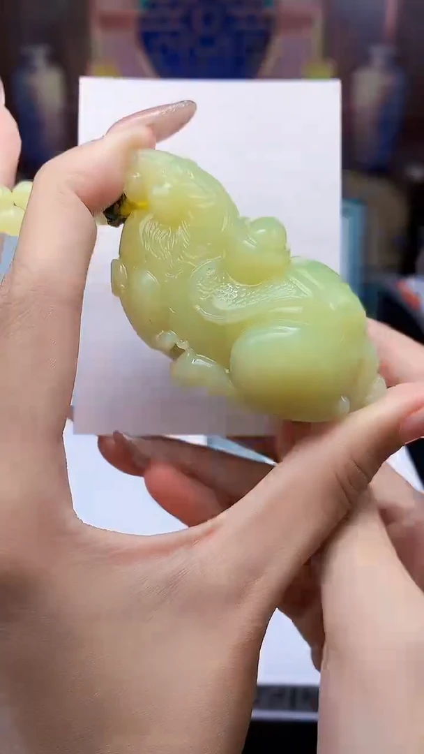 定制和田玉boss天然和田玉（拍一发一）