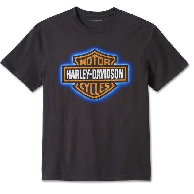 哈雷男士短袖96026-25VM