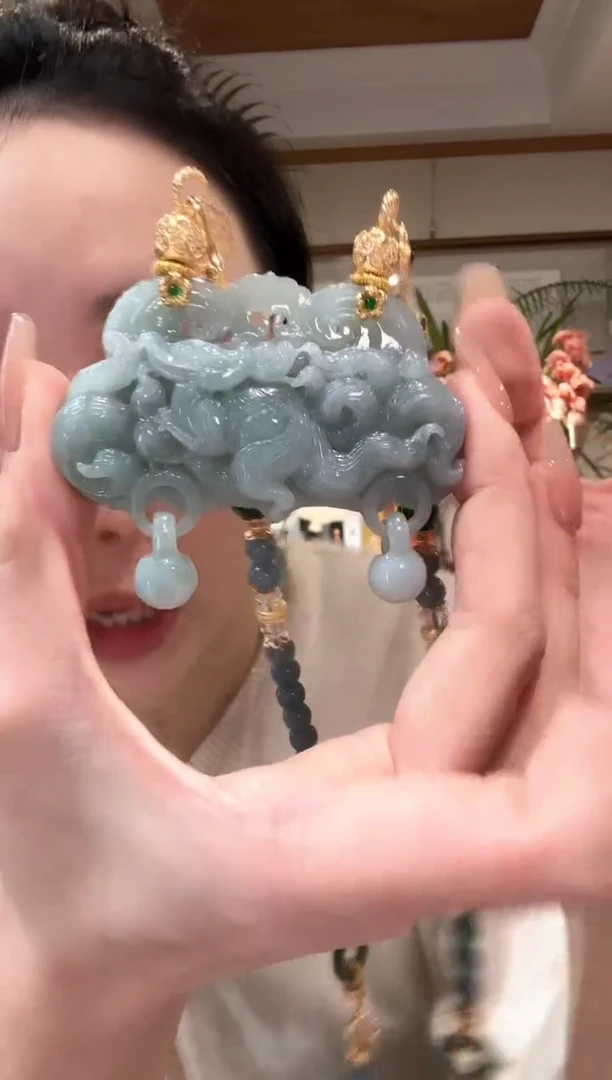 【闪购商品】翡翠颈饰未镶嵌国风