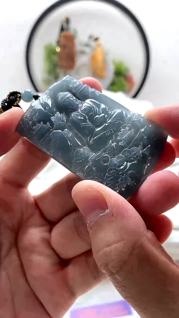 颈饰未镶嵌翡翠阿弥陀佛