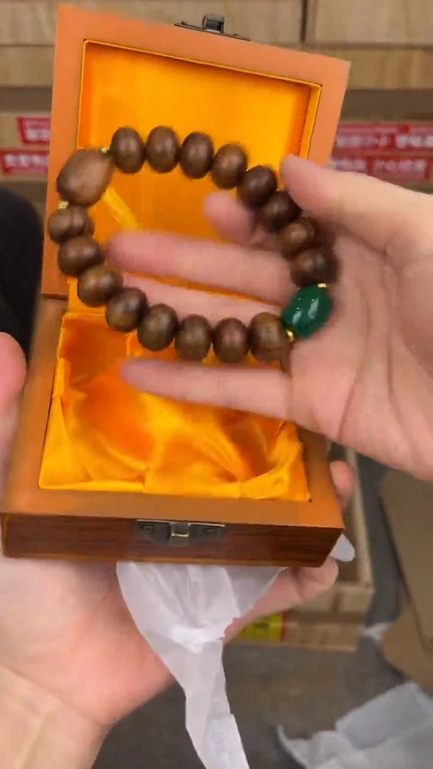 品茗文玩阁黑花梨算盘珠链接@@SP322