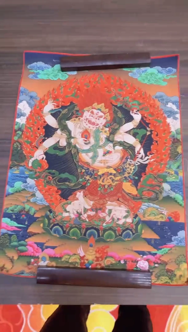 卷轴画唐卡16038