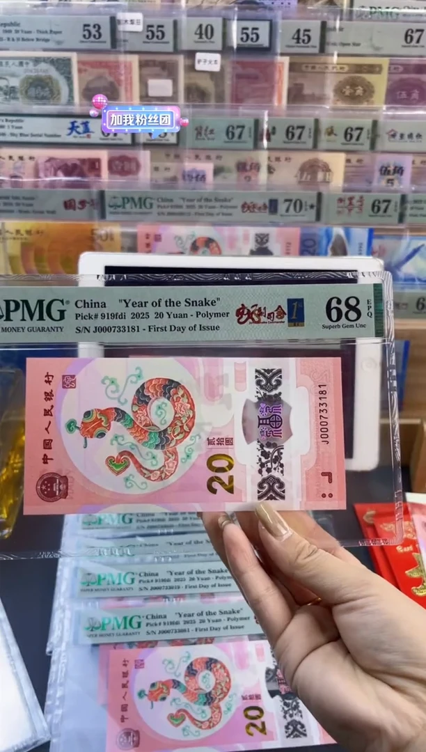 【闪购商品】塑料蛇副司令首日标 PMG68分尾181
