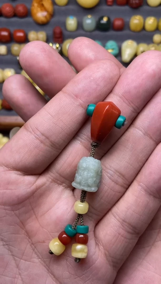 未镶嵌南红玛瑙珠宝奇石龙*