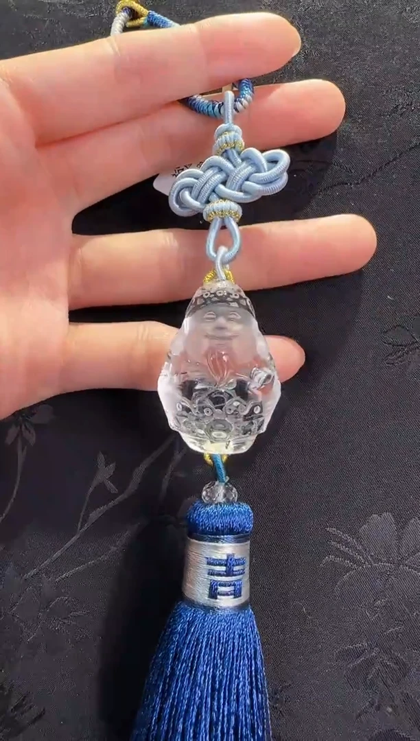 未镶嵌手绳水晶财神