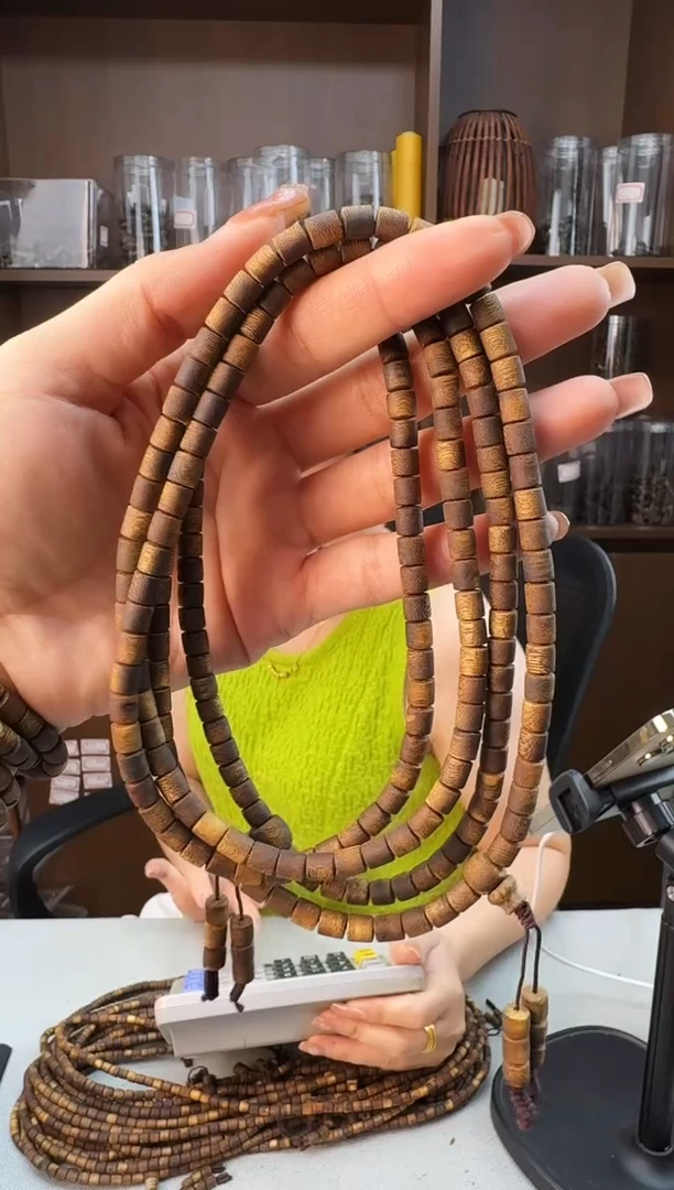 手串沉香0513老乌身沉浮桶珠多圈多样性发一