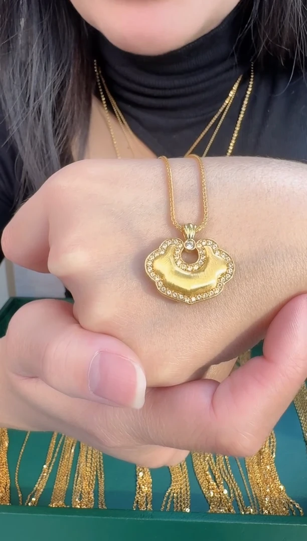 如意锁吊坠1.92 （附带礼盒包装）