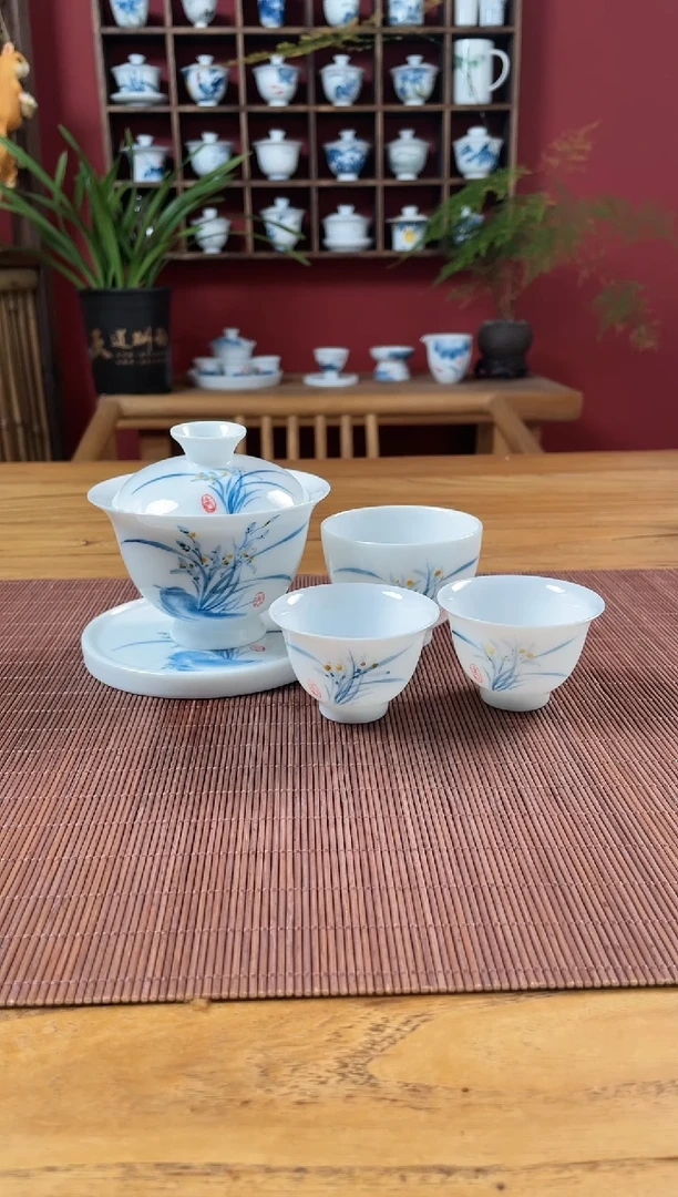 盖碗/杯群芳斋闪购链接（以闪拍图片为准）