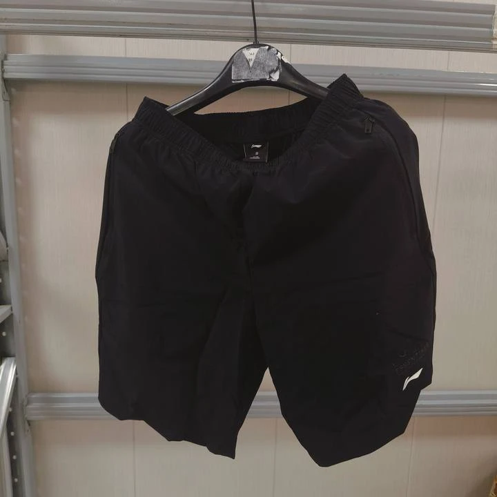 <直播>中国李宁系列男款运动户外休闲宽松舒适运动短裤 AKSS539