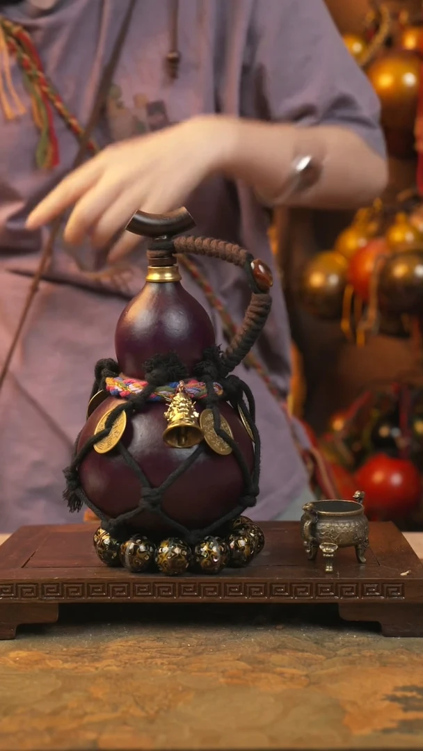 289大漆葫芦一物一拍记葫堂出品【不带手串】