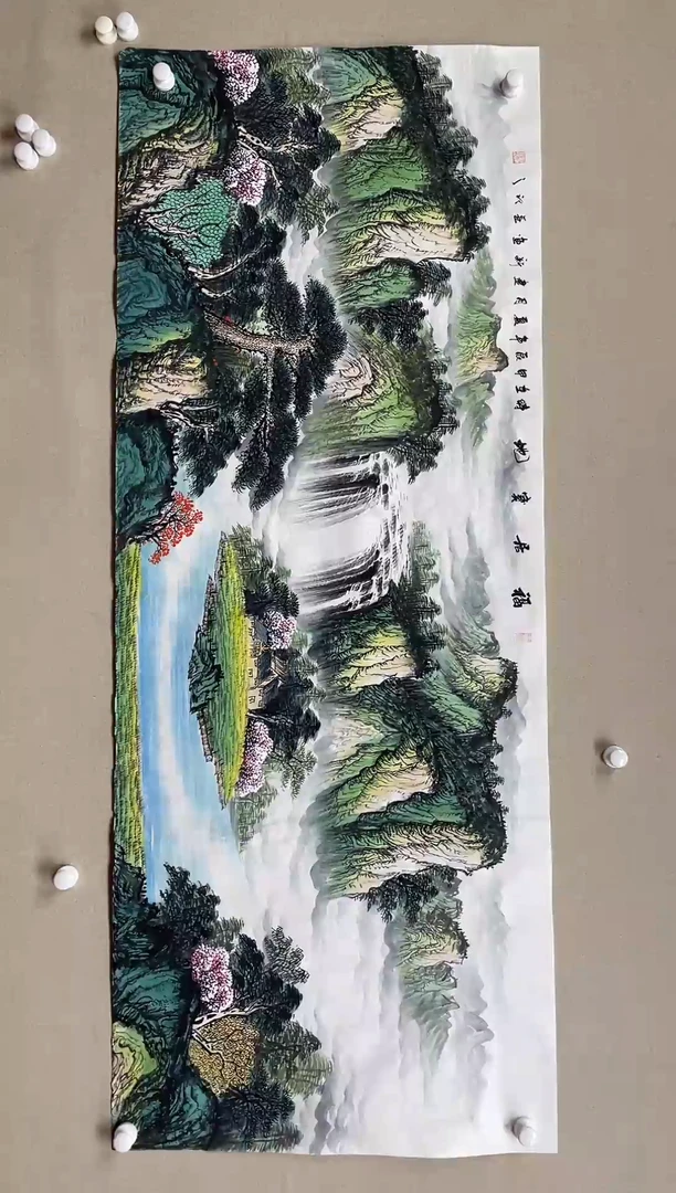 国画180*68 刘建新刘建新刘建新刘建新