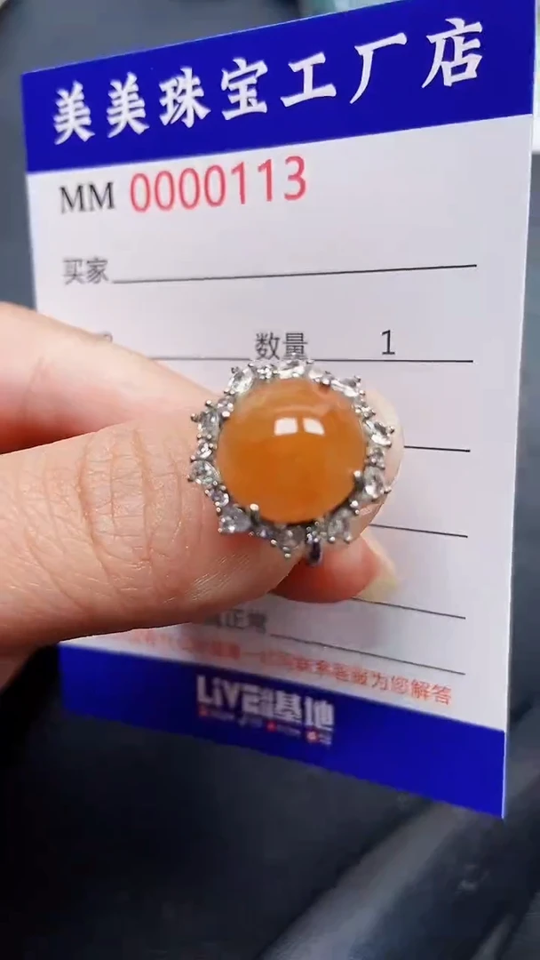 颈饰银S925镶嵌翡翠0113
