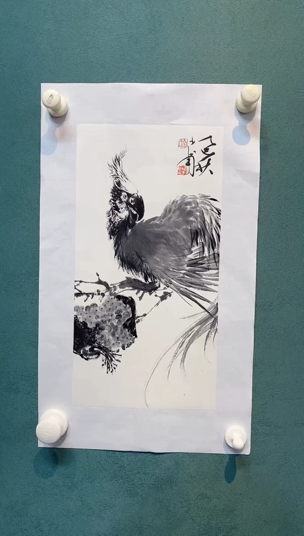 国画陶**决秦少甫老师国画福利