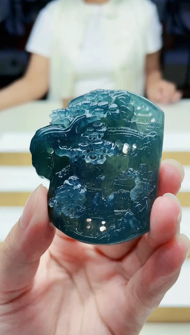 未镶嵌定制翡翠毛货09140268