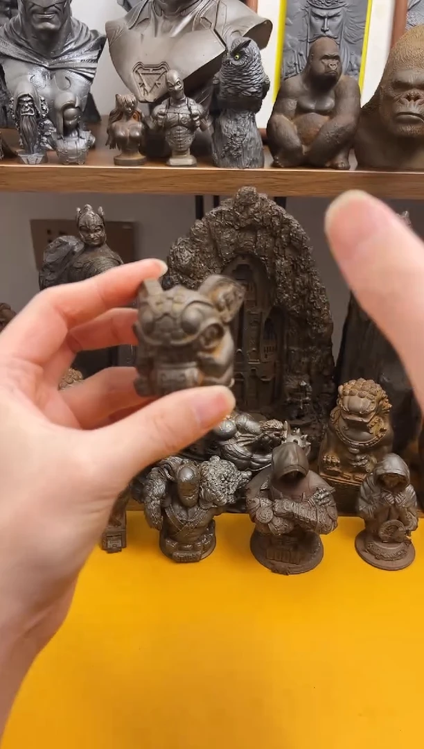 金属实心铁艺---小吞金兽
