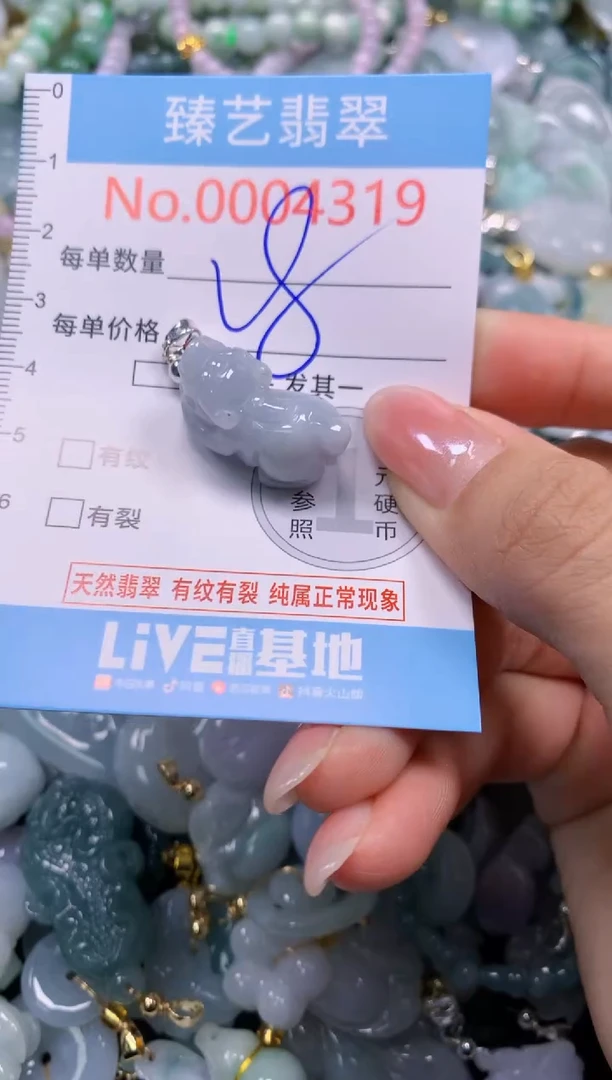 颈饰未镶嵌翡翠4319