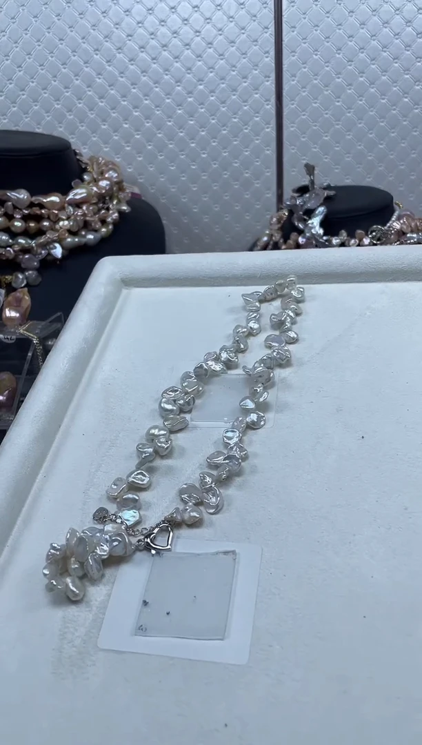 淡水珍珠未镶嵌项链【纯恬珍珠】